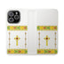 Phone Case - Habesha Golden Tilet (ጥለት) with Ethiopian /Eritrean Cross Meskel Design
