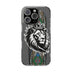 "Lion of Heritage" – Ethiopian/Eritrean Tilet (ጥለት) & African King Phone Case