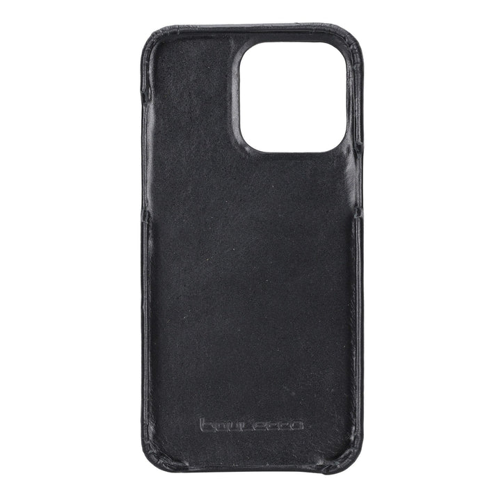 Apple iPhone 14 Series Full Leather Coating Back Cover